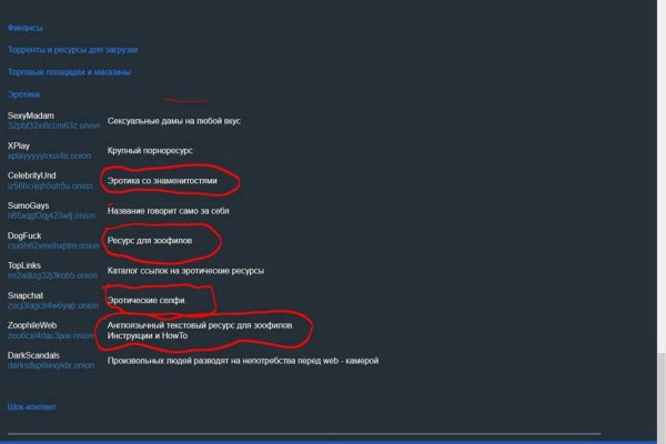 Ссылки сайтов даркнета